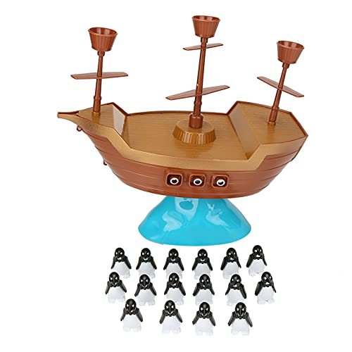 VGEBY Desktop Piratenboot Pinguin Balance Spiel Kind Eltern Interaktion Spielzeug Set Kinder Geburtstagsgeschenke von VGEBY