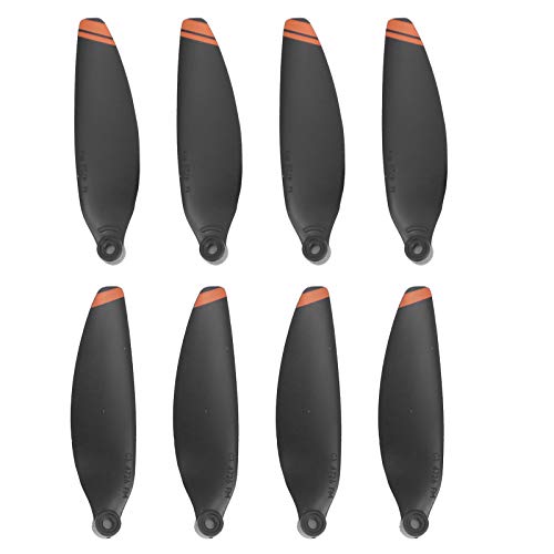 VGEBY Drohnenpropeller, 2 Paar Propeller Ersatz Ersatzteil Drohnenzubehör Kompatibel für DJI Mavic Mini 2(Oranger Rand) Zubehör Für Modellflugzeuge von Ongwan