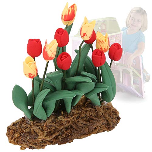 VGEBY Miniatur-Blumen-Bonsai, 1:12 Miniatur-Puppenhaus-Blumen-Tulpen-Dekoration Gartenzimmer-Dekorationszubehör Puppen & Plüschtiere VGEBY Miniatur-Blumen-Bonsai, 1:12 Miniatur-Puppenhaus-Blumen-Tulpen-Dekoration Gartenzimmer-Dekorationszubehör Puppen & Plüschtiere von VGEBY