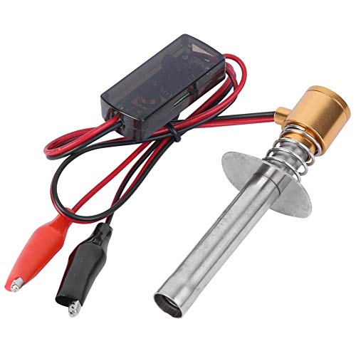 RC Auto Zündung, RC Modell Benzin Auto Automatische Zündung Selbstzündung Glühkerzen Starter Zubehör für HSP 94122 94188 Auto Gold RC Auto Zündung, RC Modell Benzin Auto Automatische Zündung Selbstzündung Glühkerzen Starter Zubehör für HSP 94122 94188 Auto Gold von VGEBY