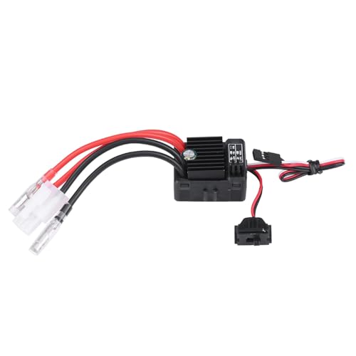 VGEBY Wasserdichter Gebürsteter 1060 60A ESC für Monster, Tourenwagen, Buggys, Short-Course-Trucks, Truggys, Rock Crawlers und Tank 1/10 RC Auto von VGEBY