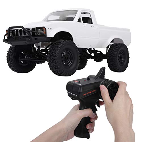 VGEBY RC Crawler Car, 2.4G 1/16 4WD Geländewagen Full Scale Allrad Fernbedienung Kinder RC Car Toy VGEBY RC Crawler Car, 2.4G 1/16 4WD Geländewagen Full Scale Allrad Fernbedienung Kinder RC Car Toy von VGEBY