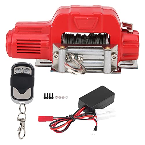 VGEBY RC Crawler Winch, 1/10 RC Winch Control Fernbedienung Empfänger Set Winch Wireless Remote Controller System fürHSP Redcat Car VGEBY RC Crawler Winch, 1/10 RC Winch Control Fernbedienung Empfänger Set Winch Wireless Remote Controller System fürHSP Redcat Car von VGEBY