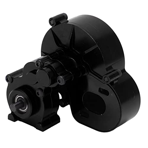 VGEBY RC-Getriebe, RC-Getriebe-Getriebe-Baugruppe mit Motorgetriebe für AXIAL SCX10 1/10 Fernbedienungsauto(Schwarz) Automodell Spielzeug von VGEBY