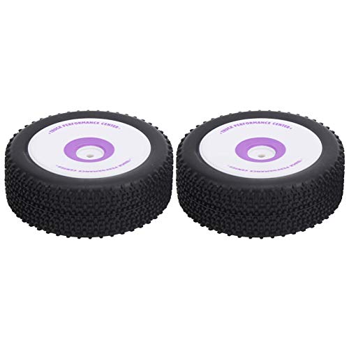VGEBY RC Hinterreifen, 2 Stück RC Gummi Vorderreifen Ersatzteile Fit für WLtoys 1/12 Remote Control Car Modellauto Zubehör VGEBY RC Hinterreifen, 2 Stück RC Gummi Vorderreifen Ersatzteile Fit für WLtoys 1/12 Remote Control Car Modellauto Zubehör von VGEBY