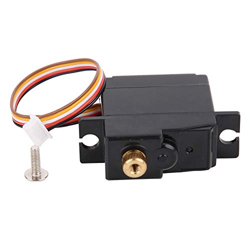 VGEBY Rc Servo, Rc Servomotor High Torquer Servo Metallgetriebe Upgrade Ersatzteile Zubehör Passend Für A949/A959 1/18 Rc Car Wltoys 144001 Servo von VGEBY