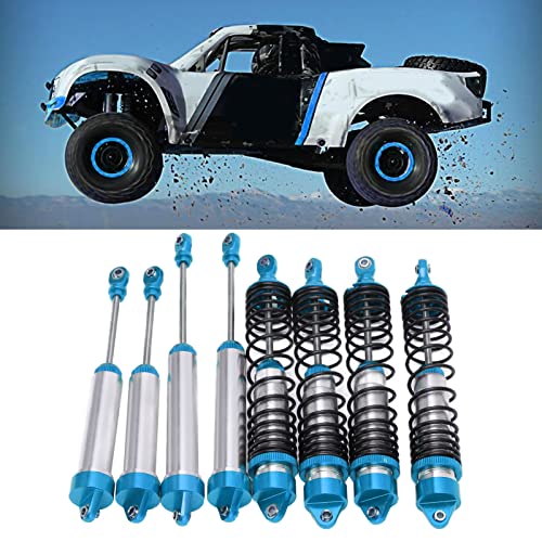 VGEBY RC-Stoßdämpfer-Set, Vorderer und Hinterer Stoßdämpfer aus Aluminiumlegierung für UDR (Blue) von VGEBY
