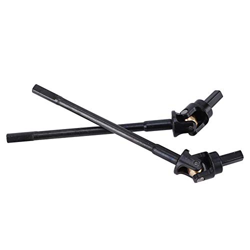 VGEBY Vordere Antriebswelle, universelle vordere Schwarze Antriebswelle für SCX10-AXI03004 Axial Capra UTB 1/10 RC Autoersatz von VGEBY