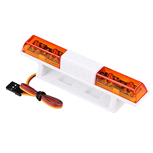 RC-Warnleuchte, Multifunktions-RC-LED-Blinklichtleiste, 360-Grad-ausgeglichener Astigmatismus, Ferngesteuerte Auto-Blinklichter, RC-Teil-Zubehör für RC-Modellautos von VGEBY