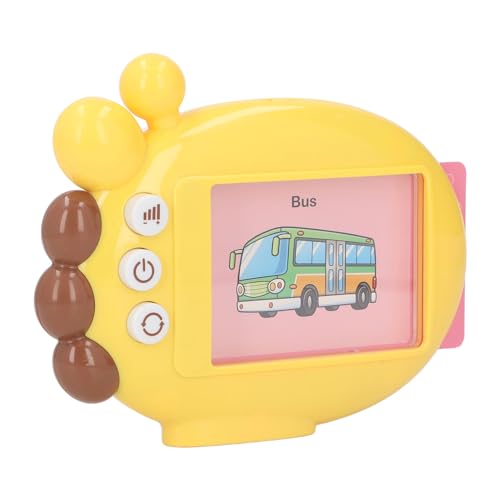 VGEBY Sprechende Flash-Karten, Doppelseitig, Zum Lernen von Sprechendem Englisch, Vokabeln, Lerntaschen, Sprachsensorisches Spielzeug für Kleinkinder und Kinder (Giraffe) von VGEBY