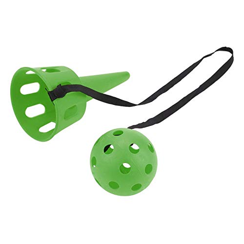 VGEBY1 Bälle Fangen Spielzeug, Ballwurfspiel Cup & Ball Game Set für Kinder Kinder (Grün) von VGEBY1