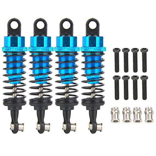 VGEBY1 RC Stoßdämpfer, RC Aluminium Stoßdämpfer für WLtoys A949 A969 A979 K929 1/18 Modellauto(Blau) Automodell Spielzeug von VGEBY1