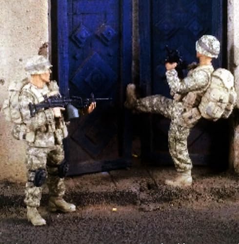 VHGHHVEJ 1/35 US Commando Soldier Resin Soldier Model Kit Unbemalt und unmontiert Figur Resin Model Kit //L7e4Z4 von VHGHHVEJ