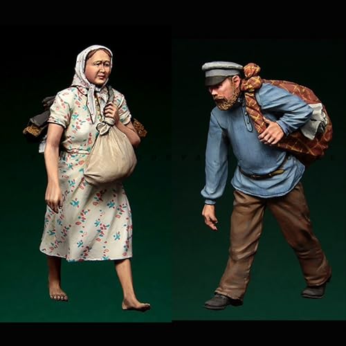 VHGHHVEJ 1/35 WWII European Refugee Resin Model Kit Unbemalter und unmontierter Soldat Resin Model Kit // J9M4O3 VHGHHVEJ 1/35 WWII European Refugee Resin Model Kit Unbemalter und unmontierter Soldat Resin Model Kit // J9M4O3 von VHGHHVEJ