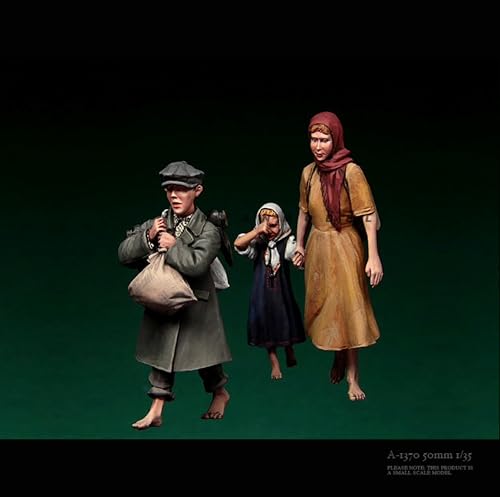 VHGHHVEJ 1/35 WWII European Refugee Soldiers Resin Soldier Model Kit Unbemalt und unmontiert Figur Resin Model Kit //L9e5Z7 VHGHHVEJ 1/35 WWII European Refugee Soldiers Resin Soldier Model Kit Unbemalt und unmontiert Figur Resin Model Kit //L9e5Z7 von VHGHHVEJ