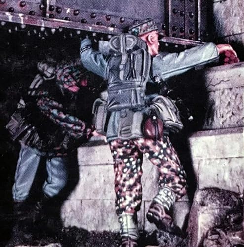 VHGHHVEJ 1/35 WWII Panzersoldat Resin Modell bausatz Unbemalt und unmontiert Figur Resin Modellbausatz (2 Figuren, Keine Panzer) // L9e3Z7 von VHGHHVEJ