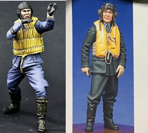 VHGHHVEJ 1/35 WWII US Pilot Soldier Resin Soldier Model Kit Unbemalt und unmontiert Figur Resin Model Kit //L9e6Z2 VHGHHVEJ 1/35 WWII US Pilot Soldier Resin Soldier Model Kit Unbemalt und unmontiert Figur Resin Model Kit //L9e6Z2 von VHGHHVEJ