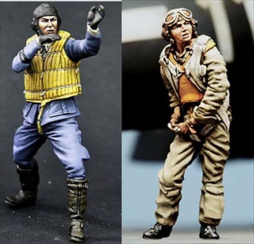 VHGHHVEJ 1/35 WWII US Pilot Soldier Resin Soldier Model Kit Unbemalt und unmontiert Figur Resin Model Kit //L9e6Z3 VHGHHVEJ 1/35 WWII US Pilot Soldier Resin Soldier Model Kit Unbemalt und unmontiert Figur Resin Model Kit //L9e6Z3 von VHGHHVEJ