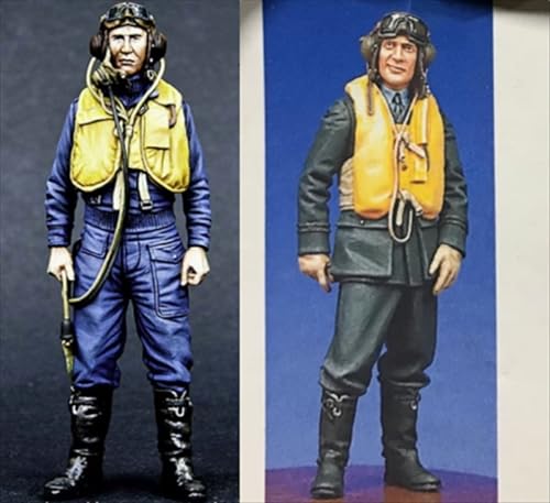 VHGHHVEJ 1/35 WWII US Pilot Soldier Resin Soldier Model Kit Unbemalt und unmontiert Figur Resin Model Kit //L9e6Z4 VHGHHVEJ 1/35 WWII US Pilot Soldier Resin Soldier Model Kit Unbemalt und unmontiert Figur Resin Model Kit //L9e6Z4 von VHGHHVEJ