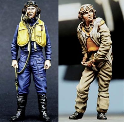 VHGHHVEJ 1/35 WWII US Pilot Soldier Resin Soldier Model Kit Unbemalt und unmontiert Figur Resin Model Kit //L9e6Z5 VHGHHVEJ 1/35 WWII US Pilot Soldier Resin Soldier Model Kit Unbemalt und unmontiert Figur Resin Model Kit //L9e6Z5 von VHGHHVEJ