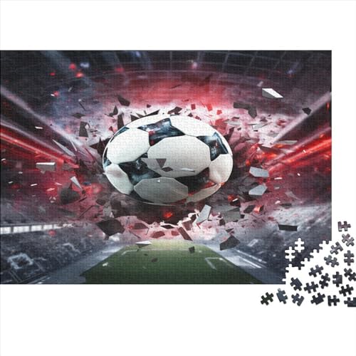 Fußball - Sports 1000 Teile Puzzle Für Erwachsene, Hochwertige Recycelbare MateriAußerirdische Und Druck Puzzlespiel, Familienspiel, Geschenk Für Liebhaber Oder Freunde Puzzel 1000pcs (75x50cm) von VIAGECSKE