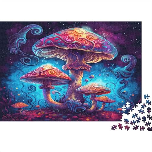 Pilze Puzzle 1000 Teile Puzzle Für Erwachsene Und Kinder Ab 14 Jahren,Puzzlespiel Erwachsenen Puzzlespiel Puzzel 1000pcs (75x50cm) von VIAGECSKE