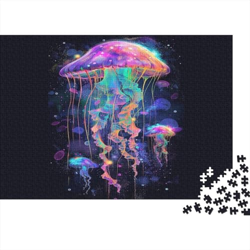 Quallen Puzzle 1000 Teile Puzzle Für Erwachsene Und Kinder Ab 14 Jahren Puzzel 1000pcs (75x50cm) von VIAGECSKE