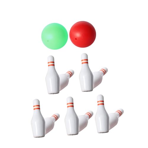 1 Satz Mini Bowling Set für Puppenhaus Dekoration Teiliges Set aus Hochwertigem Material DIY Miniaturprojekte und Kreative Gestaltung 1 Satz Mini Bowling Set für Puppenhaus Dekoration Teiliges Set aus Hochwertigem Material DIY Miniaturprojekte und Kreative Gestaltung von VICASKY