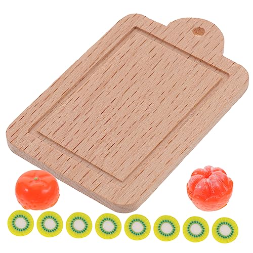VICASKY Miniatur-schneidebrett Obstmodell Für Puppenhäuser Und Praktisch Perfekt Für Mini-heimdekorationen von VICASKY