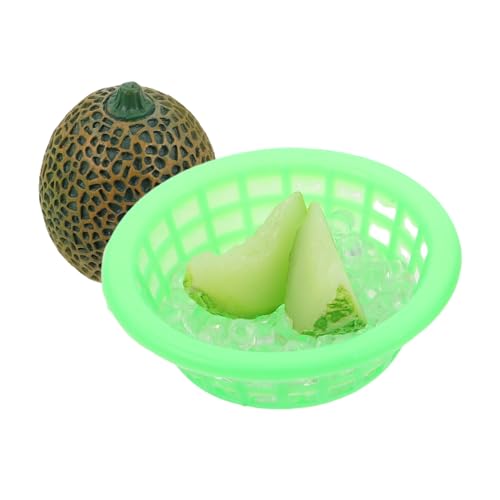 1Satz Cantaloupe Realistisches Tragbares Modell für Puppenhaus Fotografie und Dekoration Hochwertige Sichere Materialien für Kreative Nutzung 1Satz Cantaloupe Realistisches Tragbares Modell für Puppenhaus Fotografie und Dekoration Hochwertige Sichere Materialien für Kreative Nutzung von VICASKY