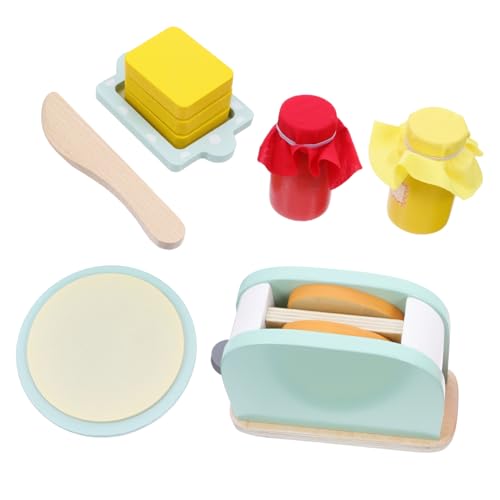 1Satz Holz Toaster Simulierte Brotmaschine für Kreatives Rollenspiel für Fantasievolles für zu Geburtstagen und Feiertagen 1Satz Holz Toaster Simulierte Brotmaschine für Kreatives Rollenspiel für Fantasievolles für zu Geburtstagen und Feiertagen von VICASKY