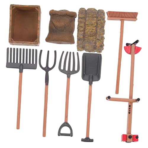 1Satz Miniaturfarm Werkzeug Teiliges Modell für Realistische Gartenwerkzeuge für Mini Häuser für Kleinkinder und Kreative Gartenprojekte 1Satz Miniaturfarm Werkzeug Teiliges Modell für Realistische Gartenwerkzeuge für Mini Häuser für Kleinkinder und Kreative Gartenprojekte von VICASKY