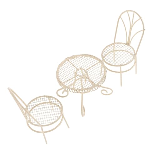 1Satz Stuhlset für Puppenhäuser Elegantes Möbel Set für Fotografie Vielseitige Requisite Dekoration für Schlafzimmer und Szenen Leicht zu Reinigen 1Satz Stuhlset für Puppenhäuser Elegantes Möbel Set für Fotografie Vielseitige Requisite Dekoration für Schlafzimmer und Szenen Leicht zu Reinigen von VICASKY