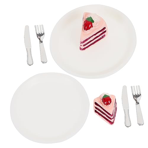 2 Sets Mini Kuchenteller Desserthaus Mini Teller Mini Sachen Dekorativer Mini Kuchen Miniatur Tortenkuchen Lebensmittel Requisite Lebensmittelmodell Miniatur 2 Sets Mini Kuchenteller Desserthaus Mini Teller Mini Sachen Dekorativer Mini Kuchen Miniatur Tortenkuchen Lebensmittel Requisite Lebensmittelmodell Miniatur von VICASKY