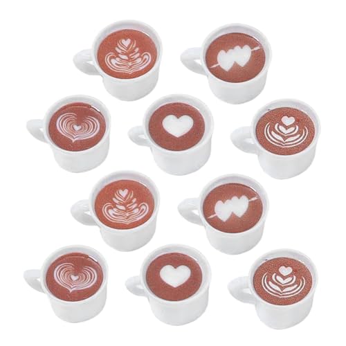 20 Stück Puppenhaus Dekoration Vielfältige Resin Kaffeebecher für Rollenspiele DIY Zubehör und Kreative Partygestaltung 20 Stück Puppenhaus Dekoration Vielfältige Resin Kaffeebecher für Rollenspiele DIY Zubehör und Kreative Partygestaltung von VICASKY