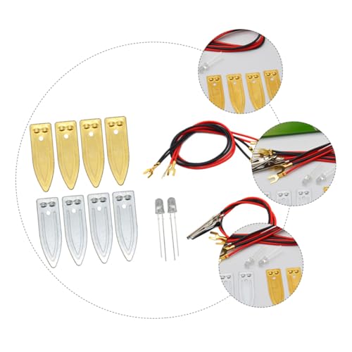 2Sätze DIY Fruchtbatterie Experimentiermaterialien Wissenschaftliche Elektroden für Kupferstreifen für Physikalische Experimente zur Energieerzeugung 2Sätze DIY Fruchtbatterie Experimentiermaterialien Wissenschaftliche Elektroden für Kupferstreifen für Physikalische Experimente zur Energieerzeugung von VICASKY