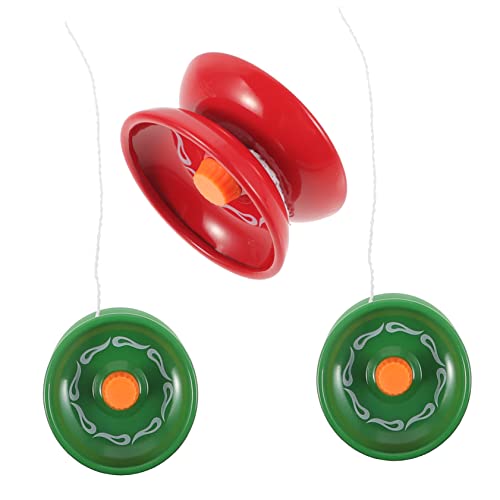3 Stück Schnur Lernspielzeug outdoorspielzeug Outdoor Spielzeug interessantes Jo-Jo-Spielzeug Tasche Spielzeug Jo-Jos für Kinder Fingerspitzenspielzeug für Kinder Legierung VICASKY von VICASKY