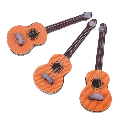 3Stücke Miniaturgitarren Modelle für Puppenhäuser Realistische Musikinstrumente aus Dekoration für Miniaturräume Langlebig und Tragbar 3Stücke Miniaturgitarren Modelle für Puppenhäuser Realistische Musikinstrumente aus Dekoration für Miniaturräume Langlebig und Tragbar von VICASKY