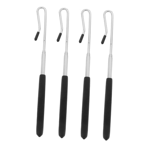 4 Stück Handpuppen-Joystick Spinnen-Schlüsselanhänger Handschuhe Marionetten Puppen Steuerung Stäbe Handpuppen Manipulationsstäbe Marionettengriffe Stange Puppengriffstangen Eisen VICASKY von VICASKY