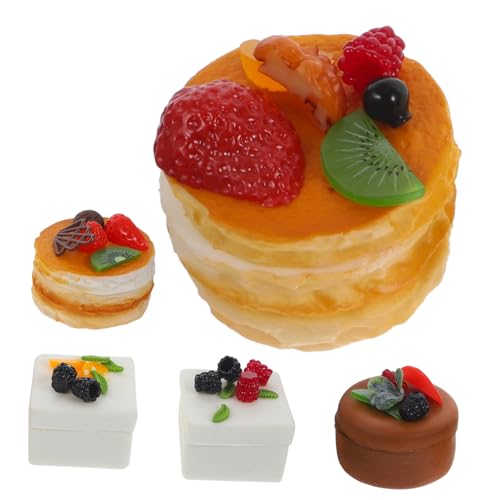 5 Sätze Kuchen Selber Machen in Kuchenform Simulierte Kuchenförmige Schachteln Material Für Selber Machen Plastik VICASKY 5 Sätze Kuchen Selber Machen in Kuchenform Simulierte Kuchenförmige Schachteln Material Für Selber Machen Plastik VICASKY von VICASKY