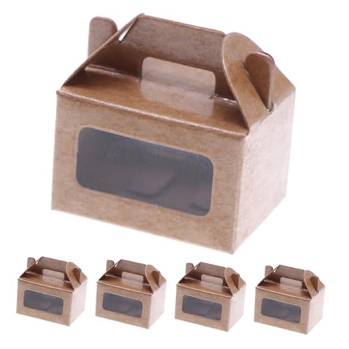 5 Stück Puppenhaus Zubehör für Kleine Dessert Modelle Simulation Verpackung für Kreative DIY Dekorationen Miniaturszenen 5 Stück Puppenhaus Zubehör für Kleine Dessert Modelle Simulation Verpackung für Kreative DIY Dekorationen Miniaturszenen von VICASKY