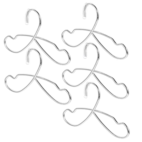 5Stücke Puppenkleiderbügel für Bjd Puppen Hochwertige Langlebige und Platzsparende Aufbewahrung für Puppenkleidung für Puppenliebhaber 5Stücke Puppenkleiderbügel für Bjd Puppen Hochwertige Langlebige und Platzsparende Aufbewahrung für Puppenkleidung für Puppenliebhaber von VICASKY