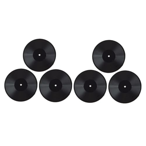 6 Stück Teiliges Phonographen Schallplatten Modell Dekoratives Vinyl für Puppenhaus Stilvolle Deko für Kreative Gestaltung und Fotografie 6 Stück Teiliges Phonographen Schallplatten Modell Dekoratives Vinyl für Puppenhaus Stilvolle Deko für Kreative Gestaltung und Fotografie von VICASKY