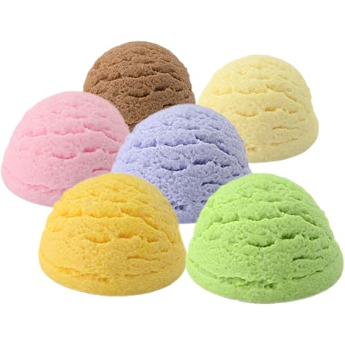 6St Plastikeiskugel Eiswagen für Kinder simulierte Eiskugeln Künstliche Lebensmitteldekoration Fruchtige Dekoration für Obstschalen gefälschte Eiskugeln Eisbällchen-Requisite PVC VICASKY 6St Plastikeiskugel Eiswagen für Kinder simulierte Eiskugeln Künstliche Lebensmitteldekoration Fruchtige Dekoration für Obstschalen gefälschte Eiskugeln Eisbällchen-Requisite PVC VICASKY von VICASKY