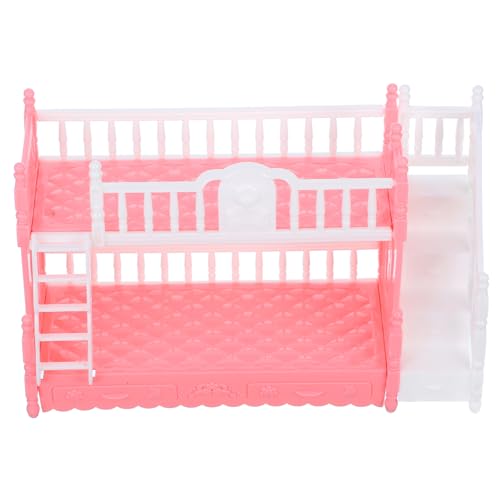 Doppelstockbett für Puppen Puppenmöbel und Zubehör für Puppenhaus Dekoration und Fotorequisiten Realistische Miniaturmöbel Leicht und Platzsparend Doppelstockbett für Puppen Puppenmöbel und Zubehör für Puppenhaus Dekoration und Fotorequisiten Realistische Miniaturmöbel Leicht und Platzsparend von VICASKY