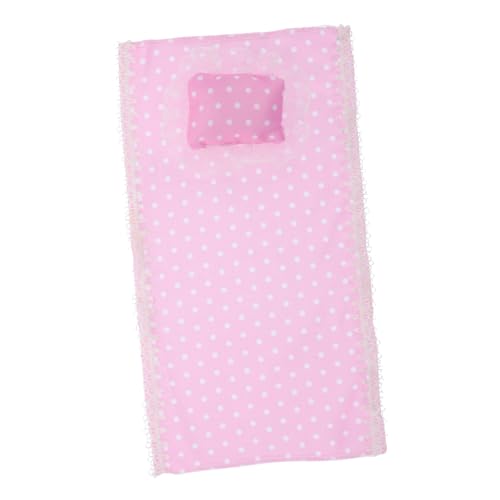 Für Puppenbettwäsche Dollhouse Schlafzimmerdekor Puppenhauszubehör Puppendecke Decken Für Babypuppen Babypuppenkissen Puppenhausmöbel Puppenhaus-bettkissen Stoff Rosa Für Puppenbettwäsche Dollhouse Schlafzimmerdekor Puppenhauszubehör Puppendecke Decken Für Babypuppen Babypuppenkissen Puppenhausmöbel Puppenhaus-bettkissen Stoff Rosa von VICASKY