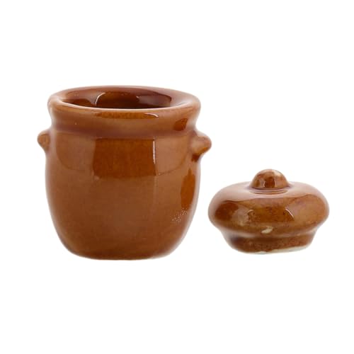 Kimchi Jar aus Vintage Keramik für Puppenhaus Dekoration Vielseitiges Zubehör für Rollenspiele und DIY Projekte für Miniaturensammlungen und Nostalgische Einrichtung Kimchi Jar aus Vintage Keramik für Puppenhaus Dekoration Vielseitiges Zubehör für Rollenspiele und DIY Projekte für Miniaturensammlungen und Nostalgische Einrichtung von VICASKY