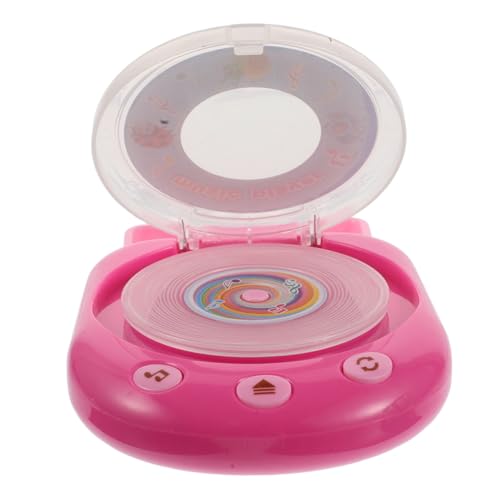 VICASKY Pädagogischer Mini-Phonograph Für Jungen Und Mädchen Plattenspieler-Spielzeug Im Maßstab 112 Lernwerkzeug Zur Musikbeurteilung Für Das Puppenhaus von VICASKY