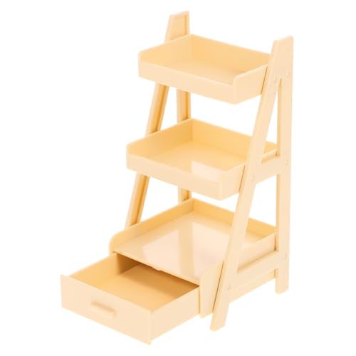 Miniaturregal für Puppenhaus Blumenshelf Platzsparendes Display Regal für Kreative Wohn und Gartenszenen aus Robustem Material Gefertigt von VICASKY