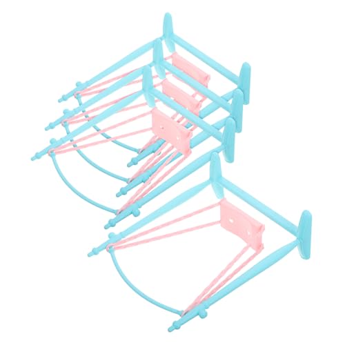 Puppenschaukel für kinderspielzeug puppenmöbel Puppenaccessoires interaktives Schaukelspielzeug für den Spielplatz Puppenhaus-Spielplatz Plastik VICASKY Puppenschaukel für kinderspielzeug puppenmöbel Puppenaccessoires interaktives Schaukelspielzeug für den Spielplatz Puppenhaus-Spielplatz Plastik VICASKY von VICASKY